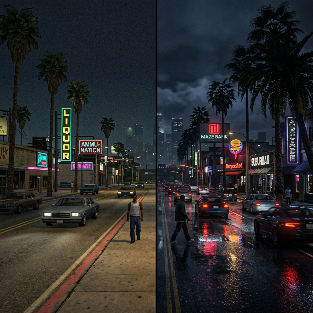 GTA San Andreas Ultra Realistic Graphics Mod