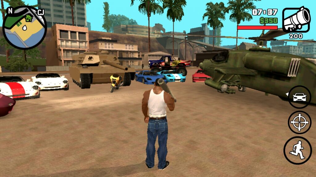 GTA San Andreas mod APK Screeshot 4